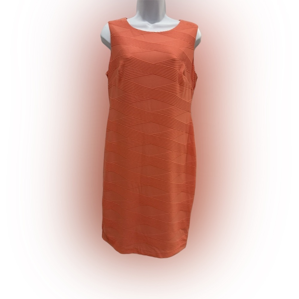 Tommy Hilfiger Strapless Orange Dress